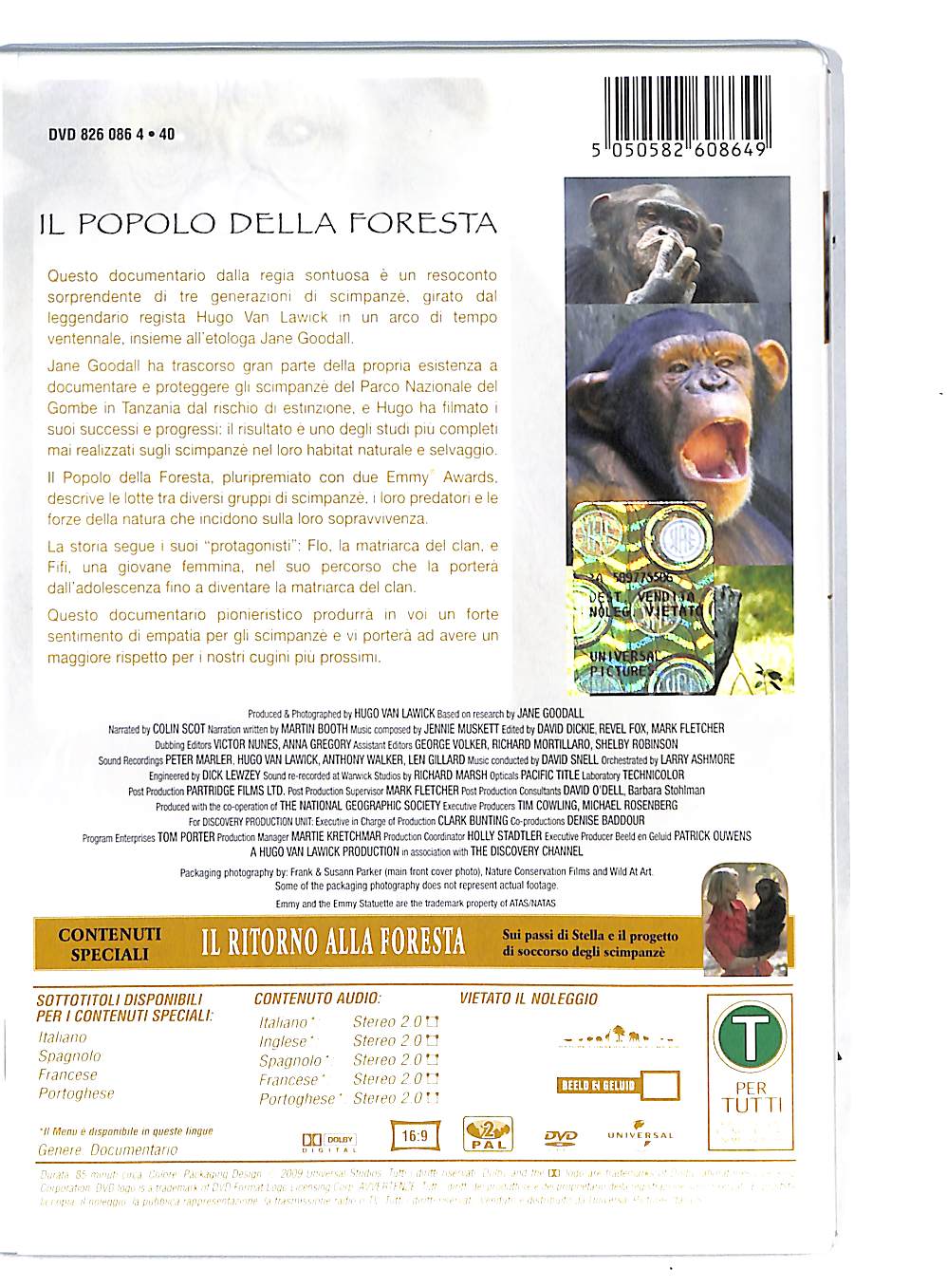 EBOND Il Popolo della Foresta DVD DB564158