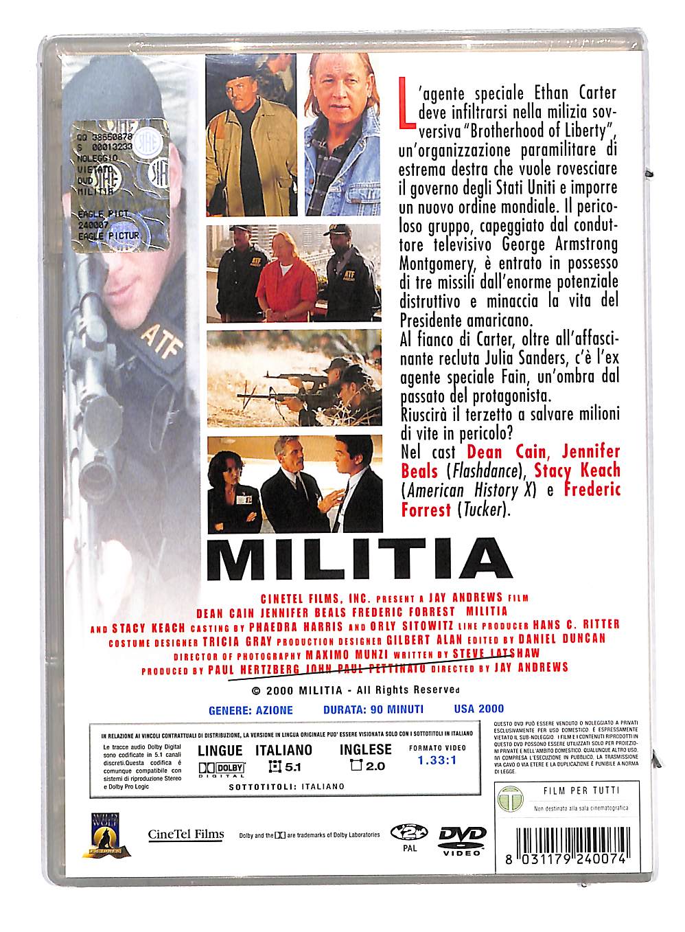 EBOND Militia slimcase DVD DB564404