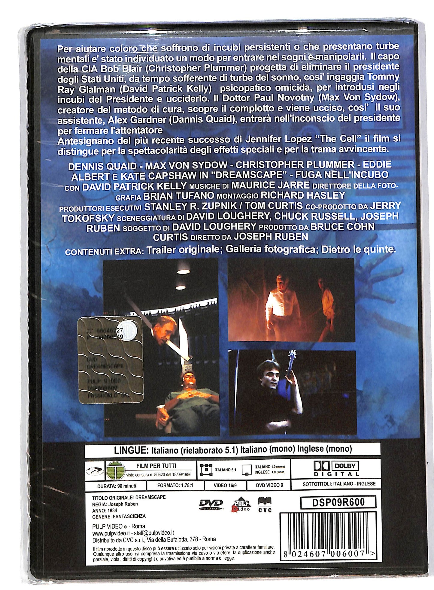 EBOND Dreamscape - Fuga Nell'Incubo DVD DB564615
