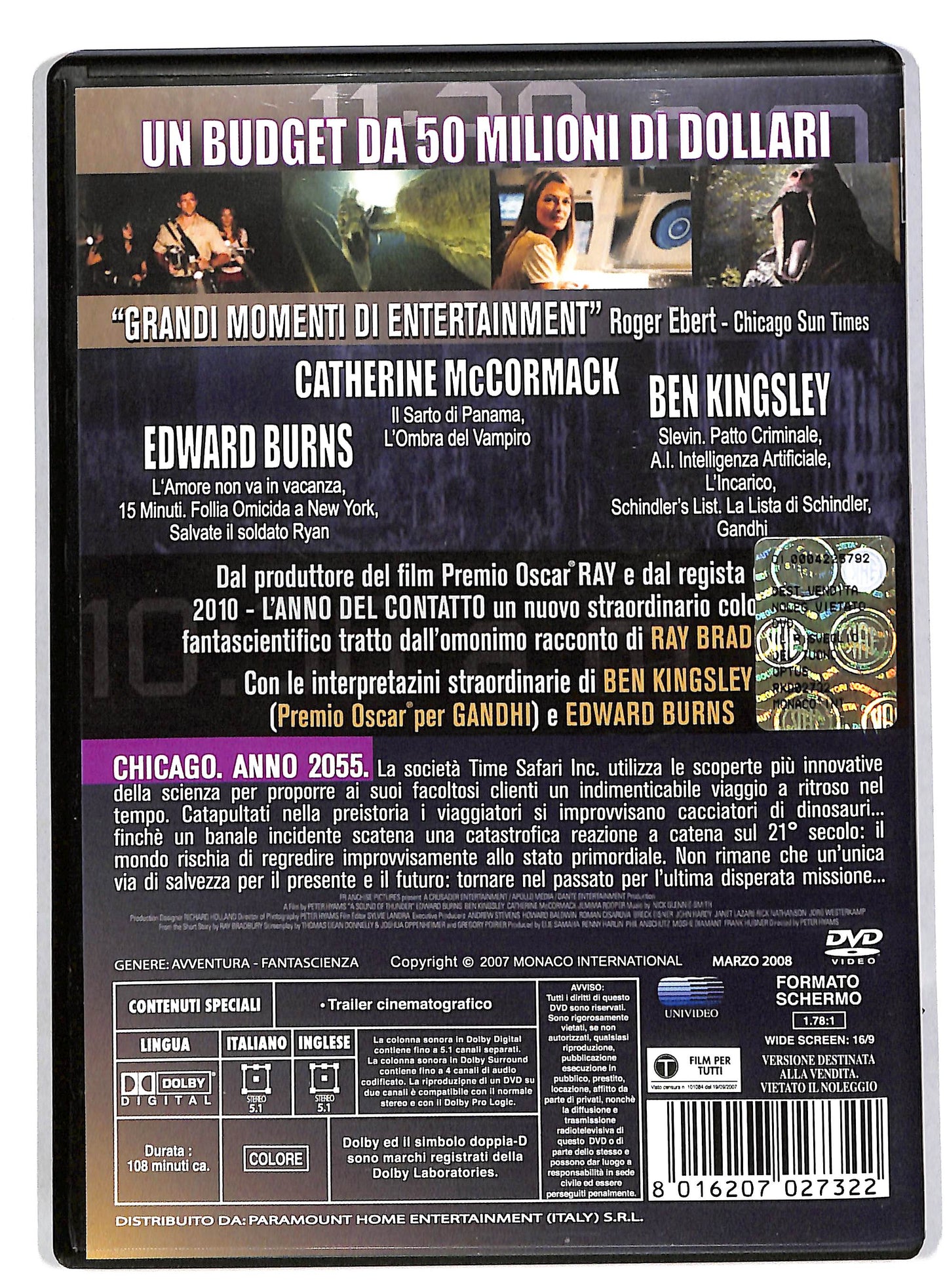 EBOND Il Risveglio Del Tuono DVD DB564620