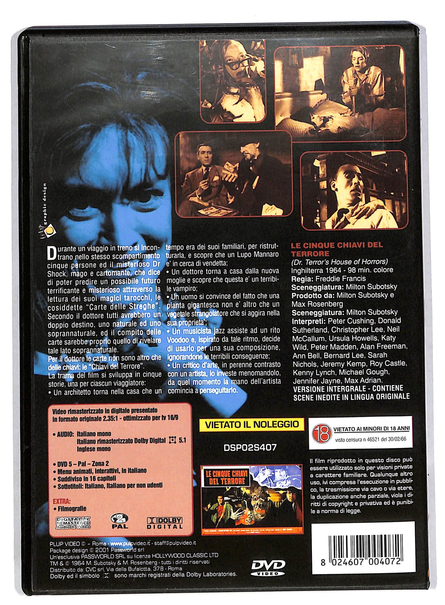 EBOND Le cinque chiavi del terrore DVD DB564654