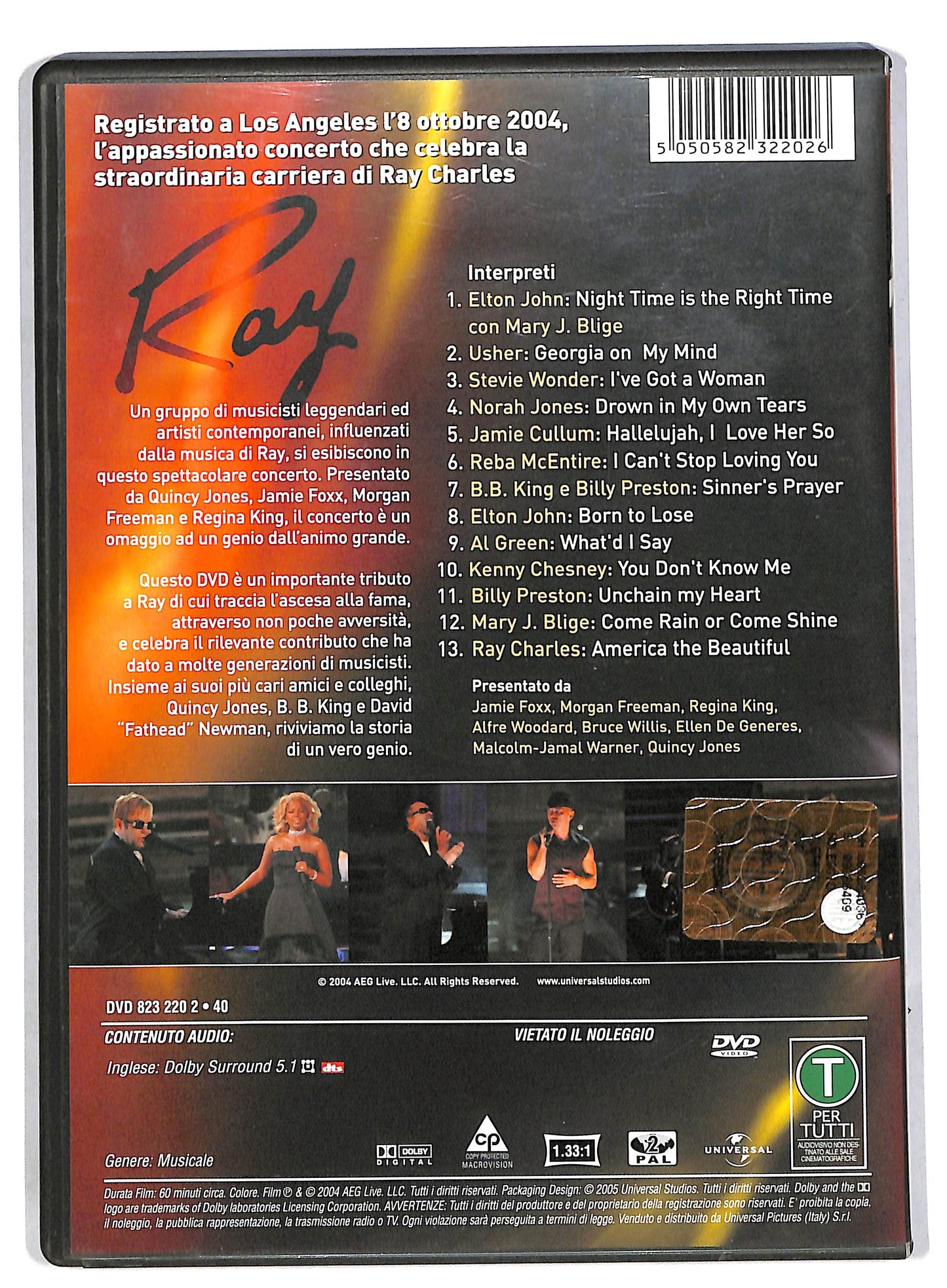 EBOND Genius - Tributo al genio di Ray Charles DVD DB564659