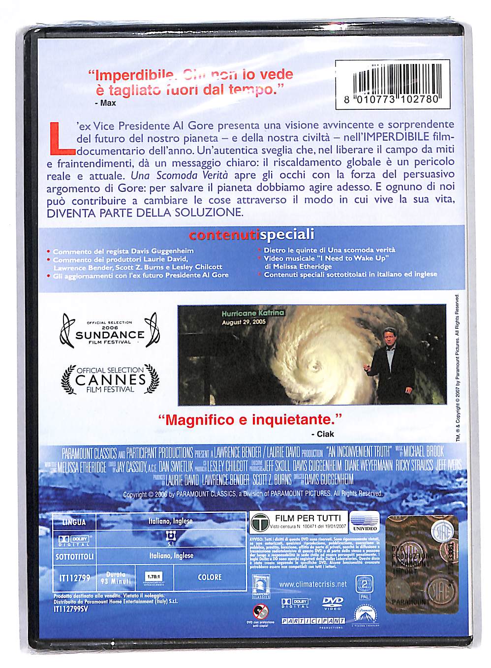 EBOND Una Scomoda Verita DVD DB564905