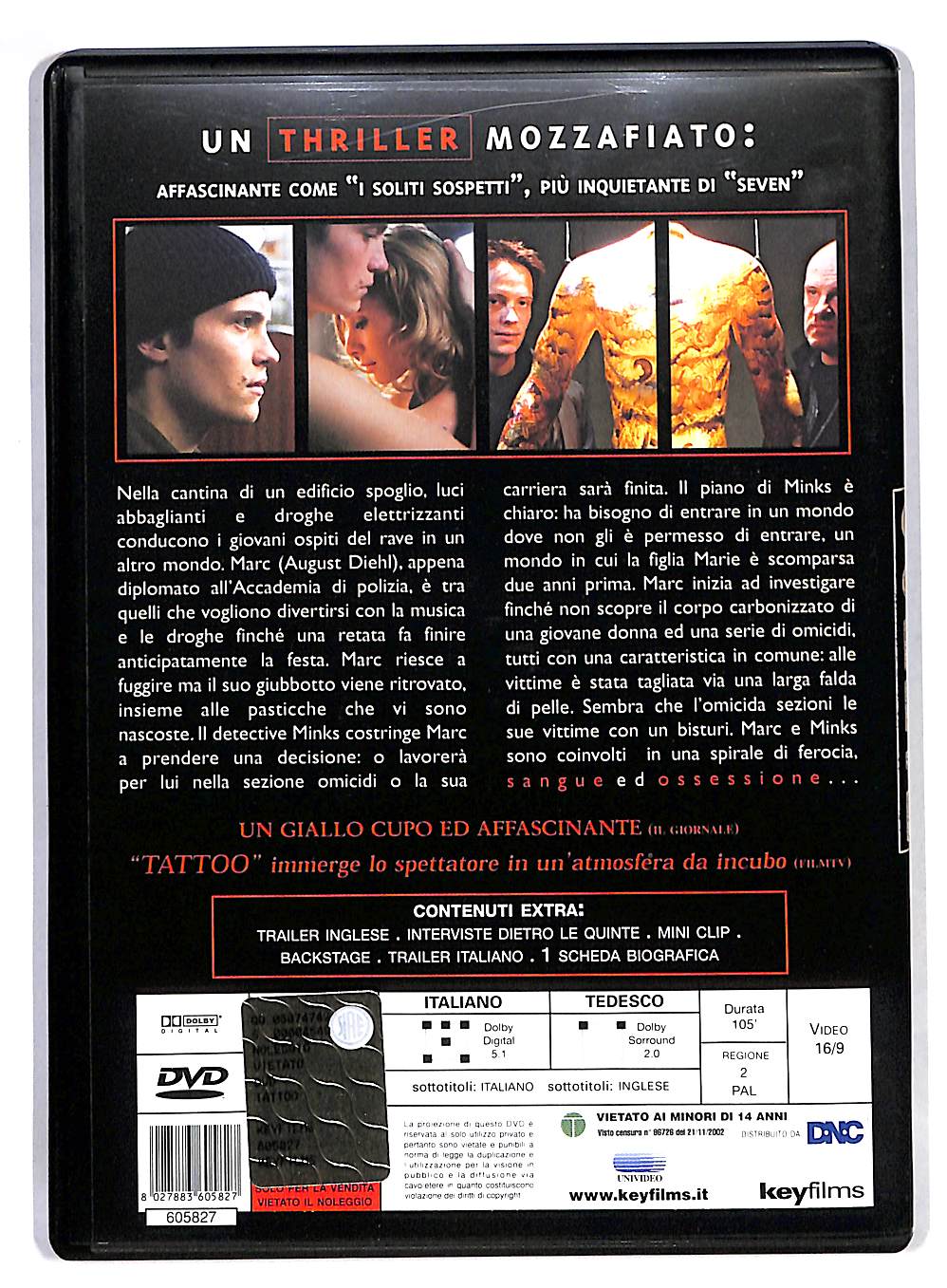 EBOND Tattoo DVD DB564955