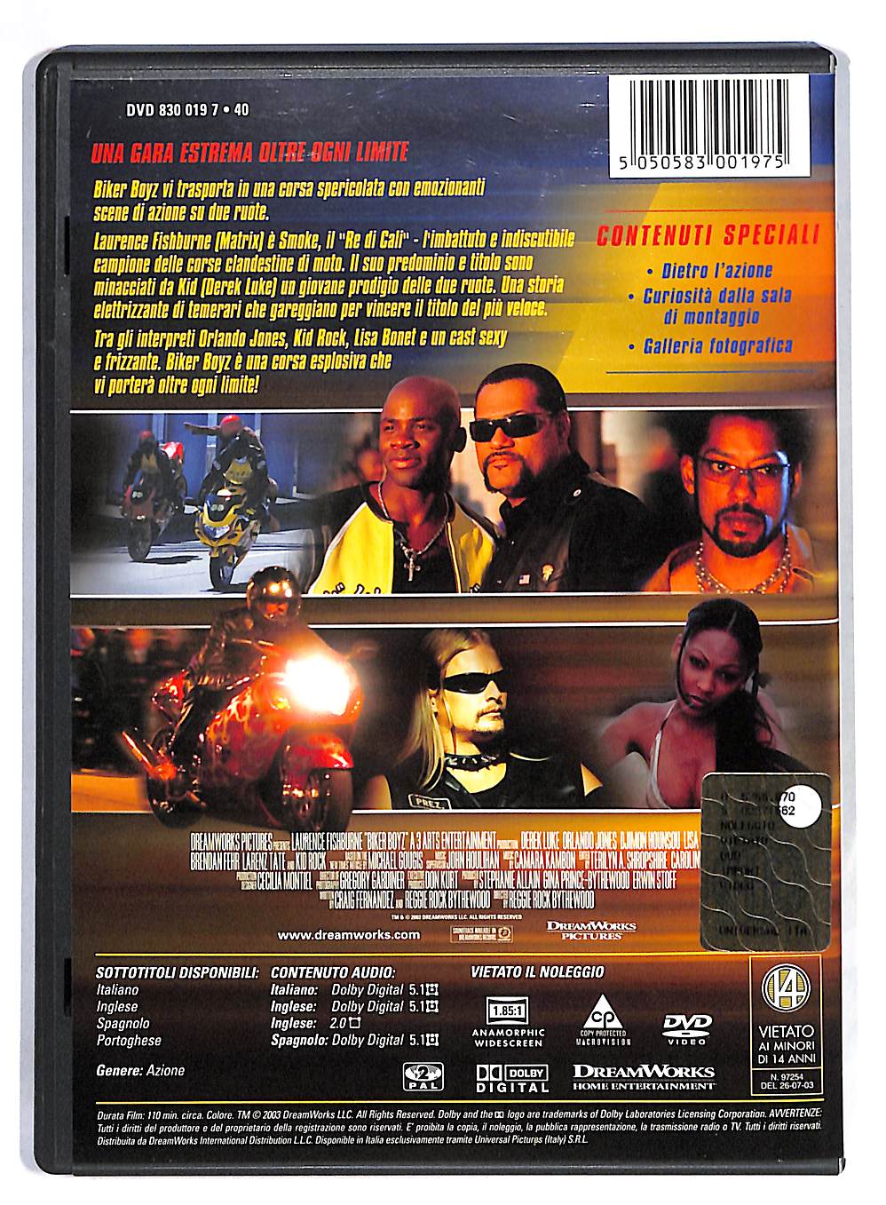 EBOND Bikerboyz DVD DB565107