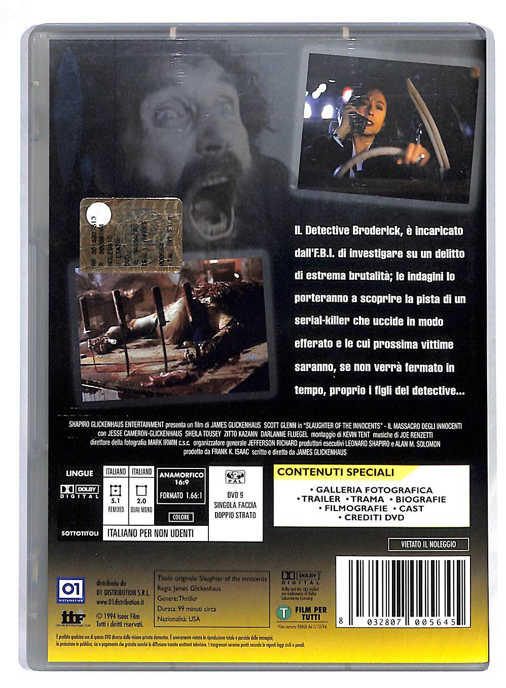 EBOND Il Massacro Degli Innocenti DVD DB565122