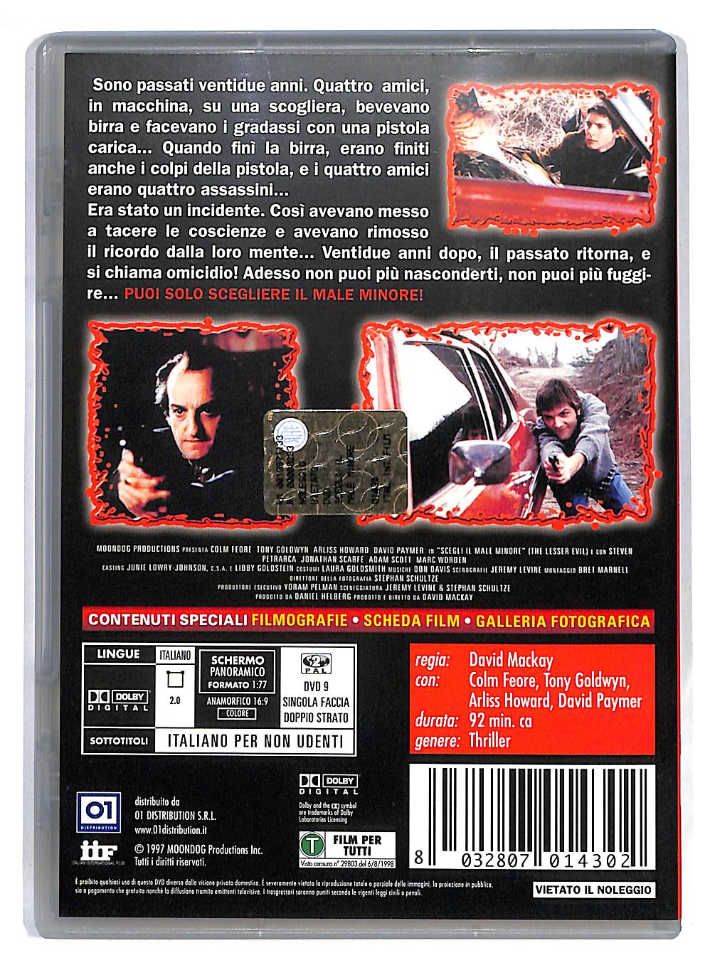 EBOND Scegli il Male Minore DVD DB565148