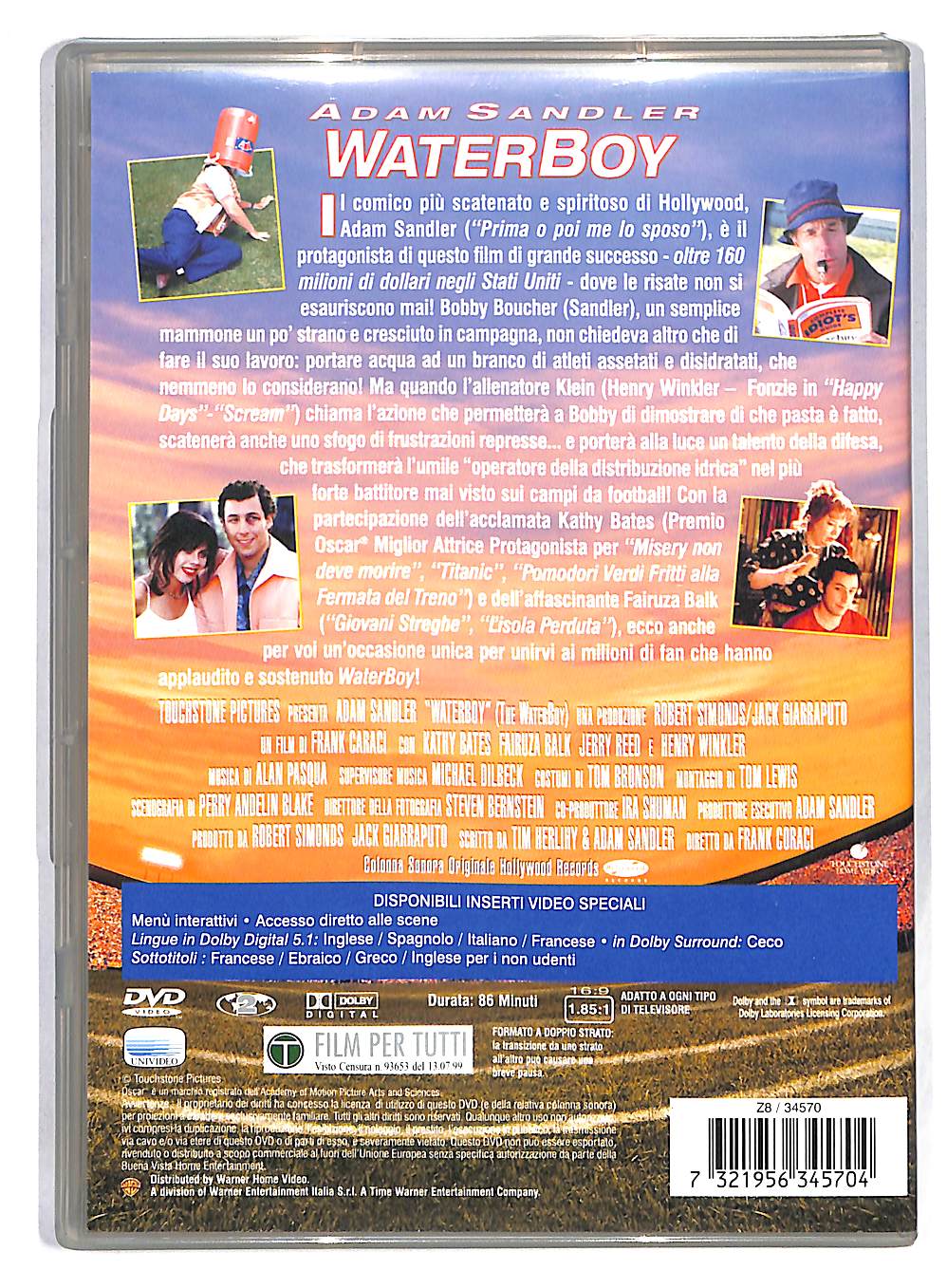 EBOND WaterBoy DVD DB565313