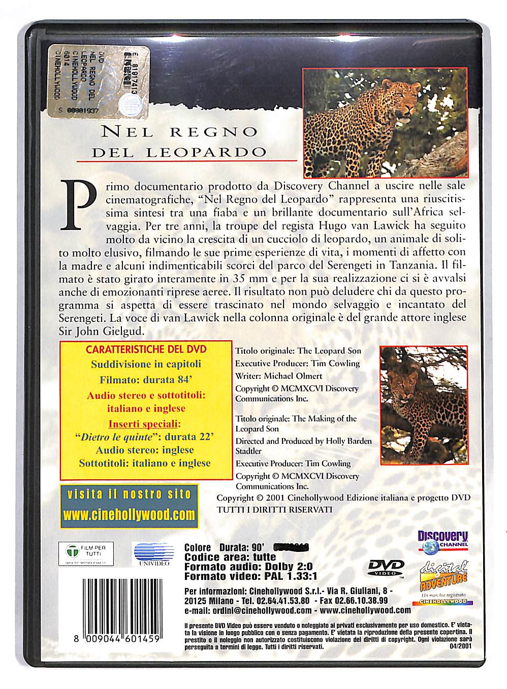 EBOND Nel Regno Del Leopardo DVD DB565343