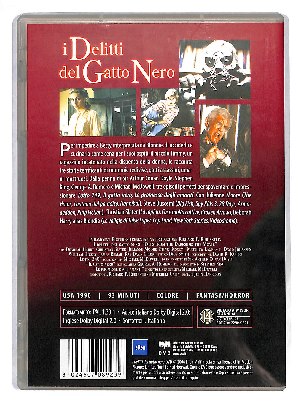 EBOND I Delitti Del Gatto Nero DVD DB565358