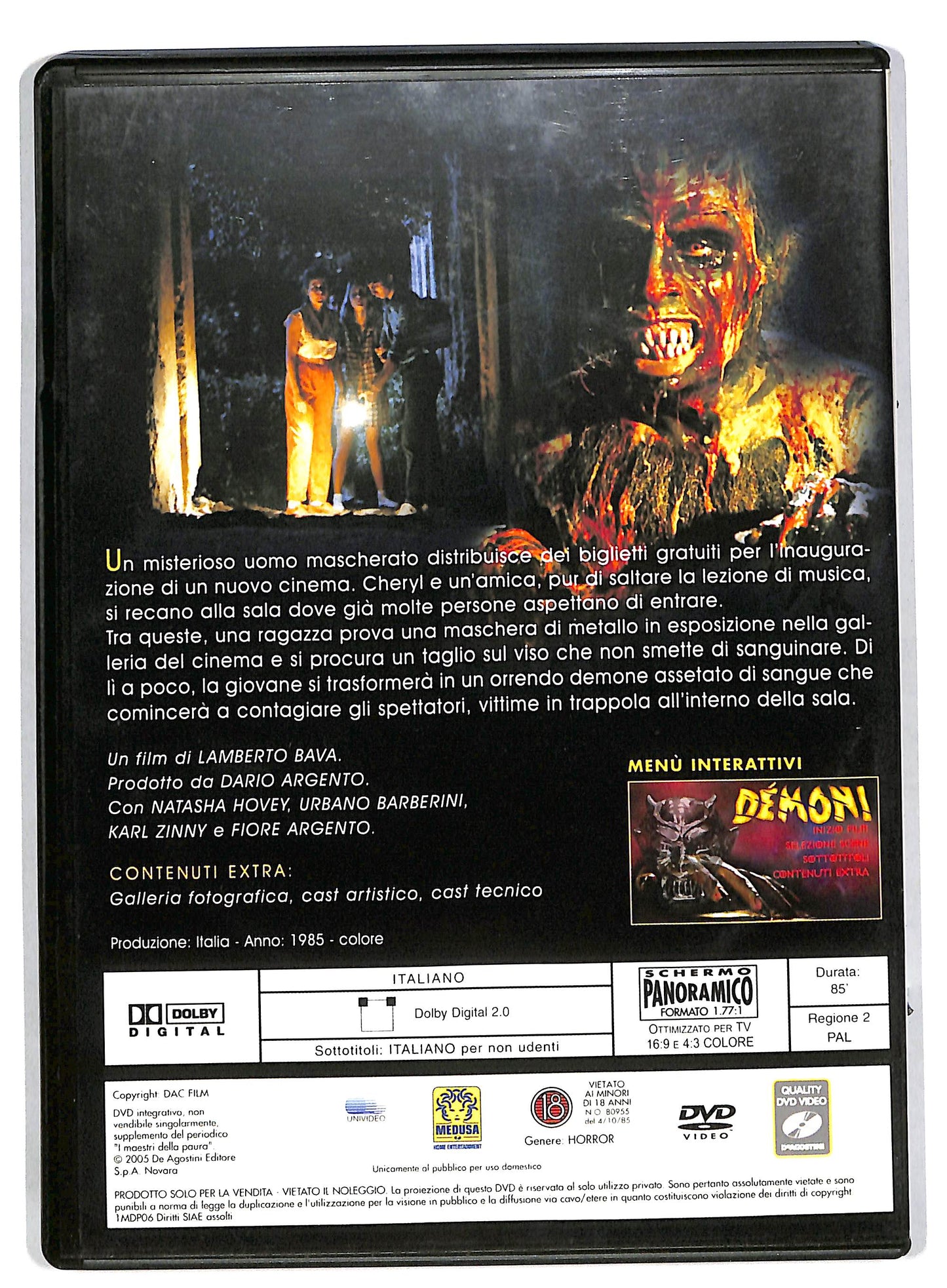 EBOND Demoni - i maestri della paura EDITORIALE DVD DB565603