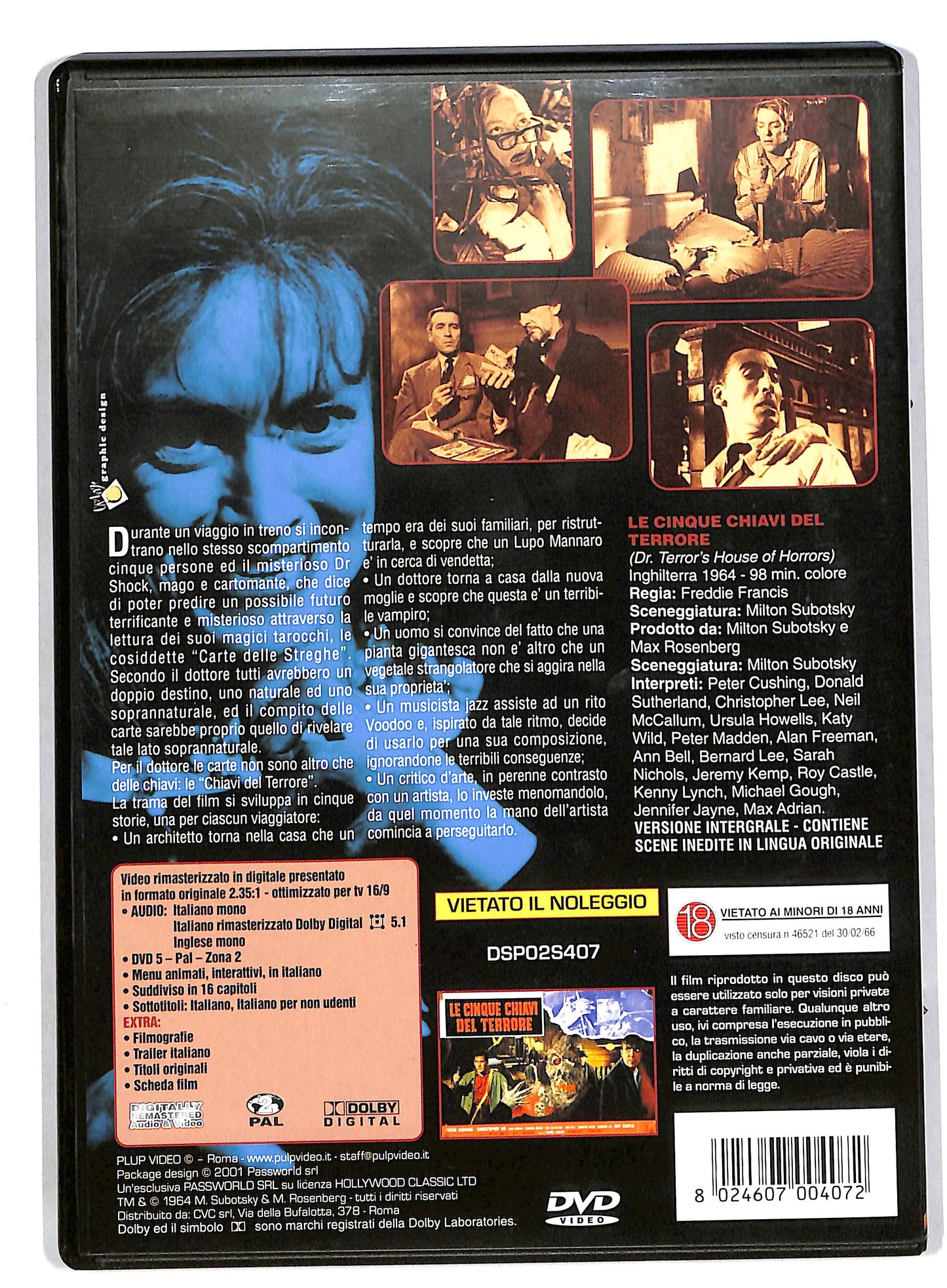 EBOND Le Cinque Chiavi Del Terrore DVD DB565609