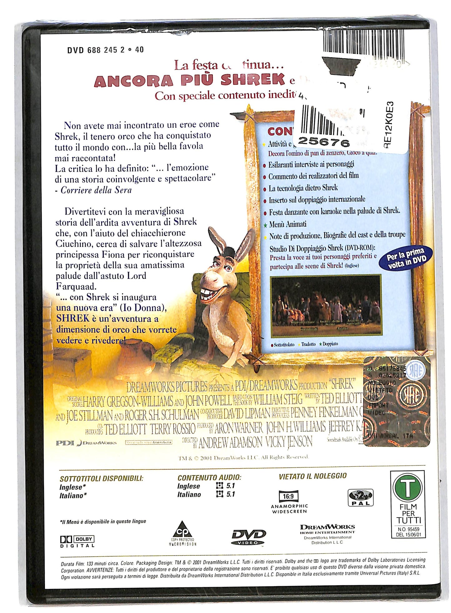 EBOND Shrek DVD DB565612