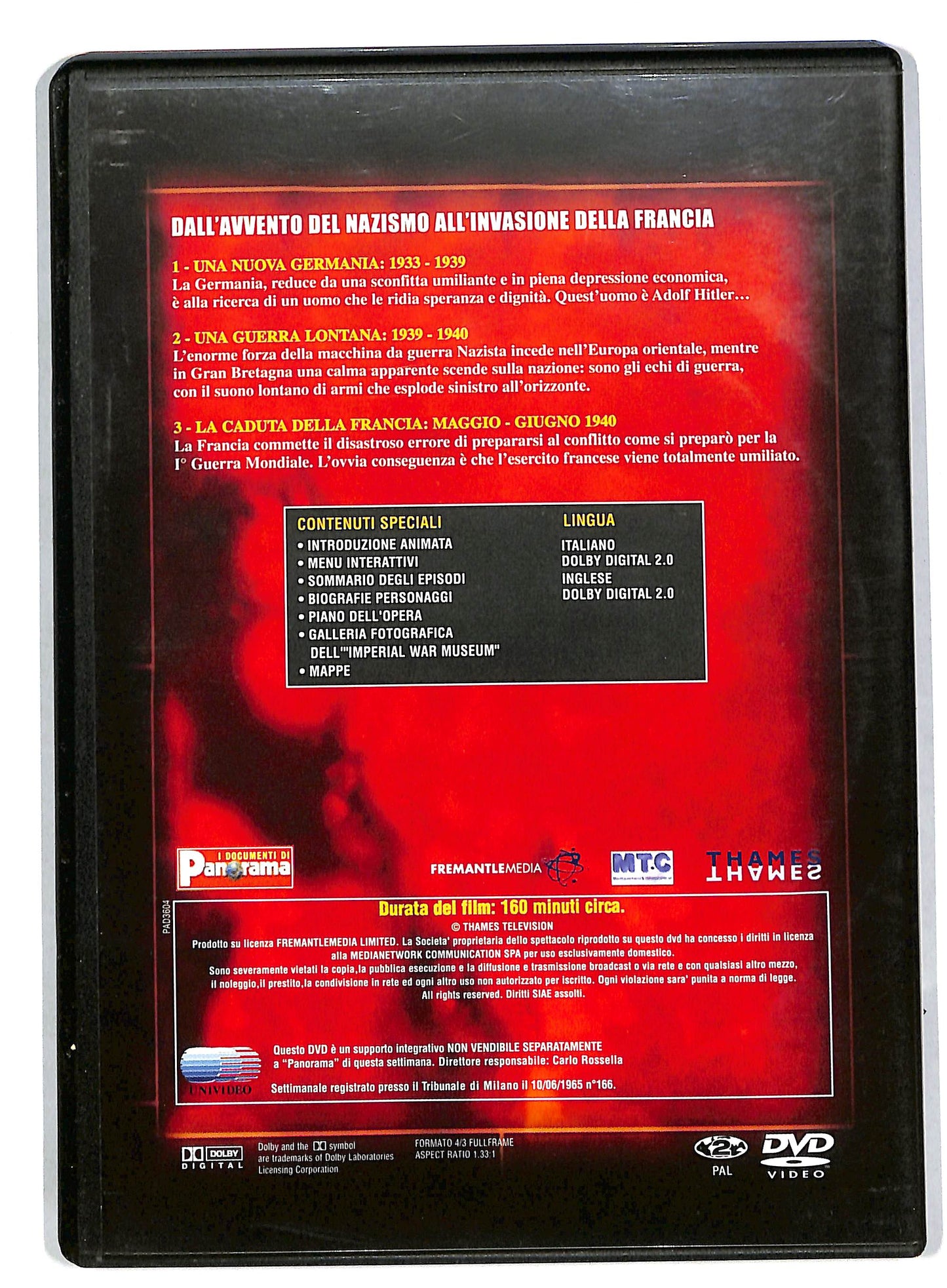 EBOND Seconda guerra mondiale vol 1 - Dall'avvento del EDITORIALE DVD DB565636