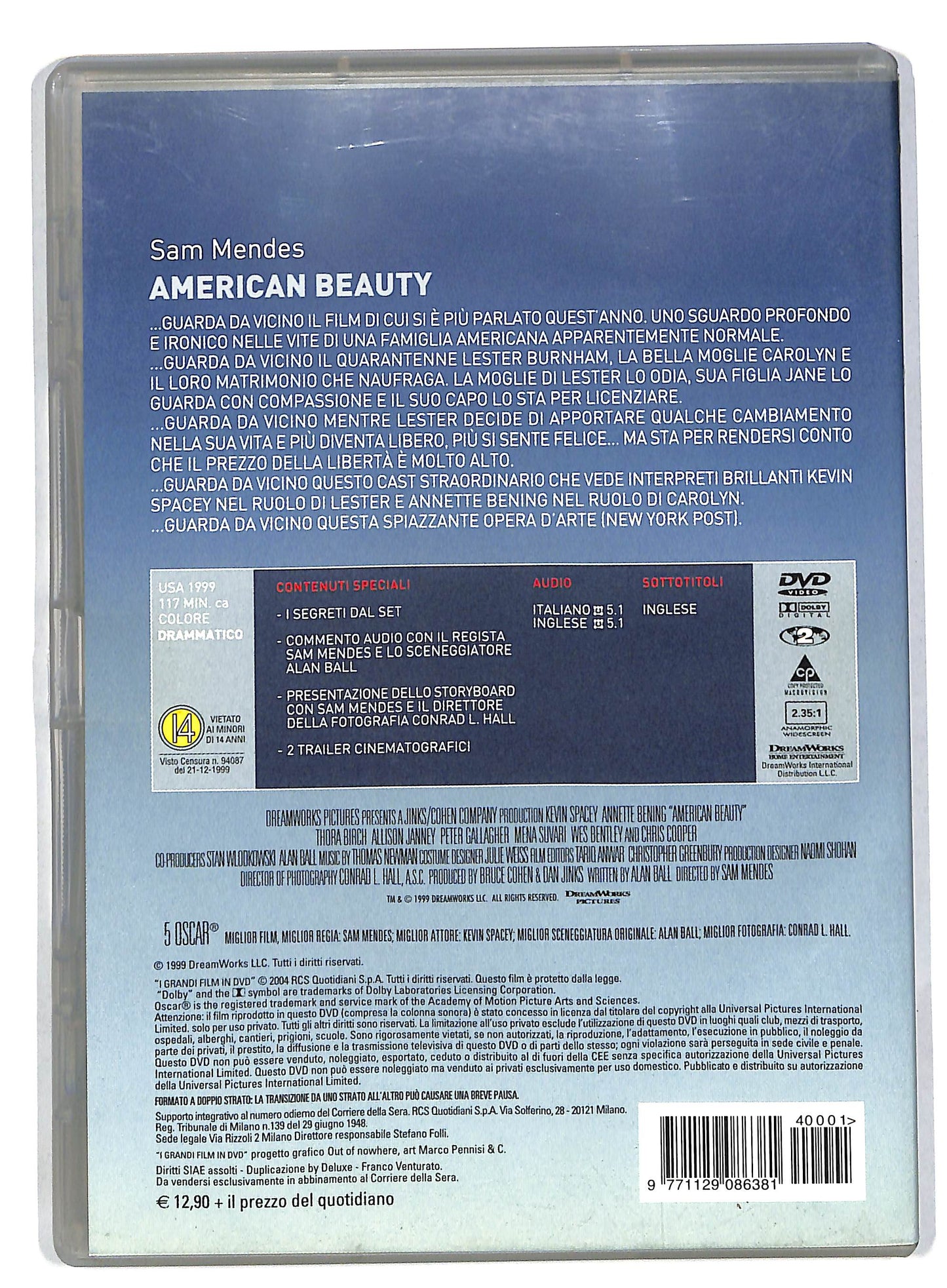 EBOND American Beauty EDITORIALE DVD DB565640