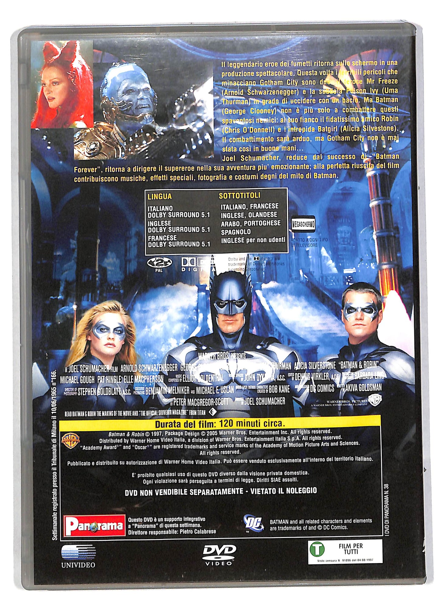 EBOND Batman & Robin EDITORIALE DVD DB565653