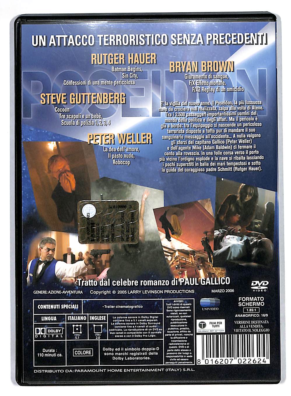 EBOND Poseidon - Il pericolo e gia a bordo DVD DB565942