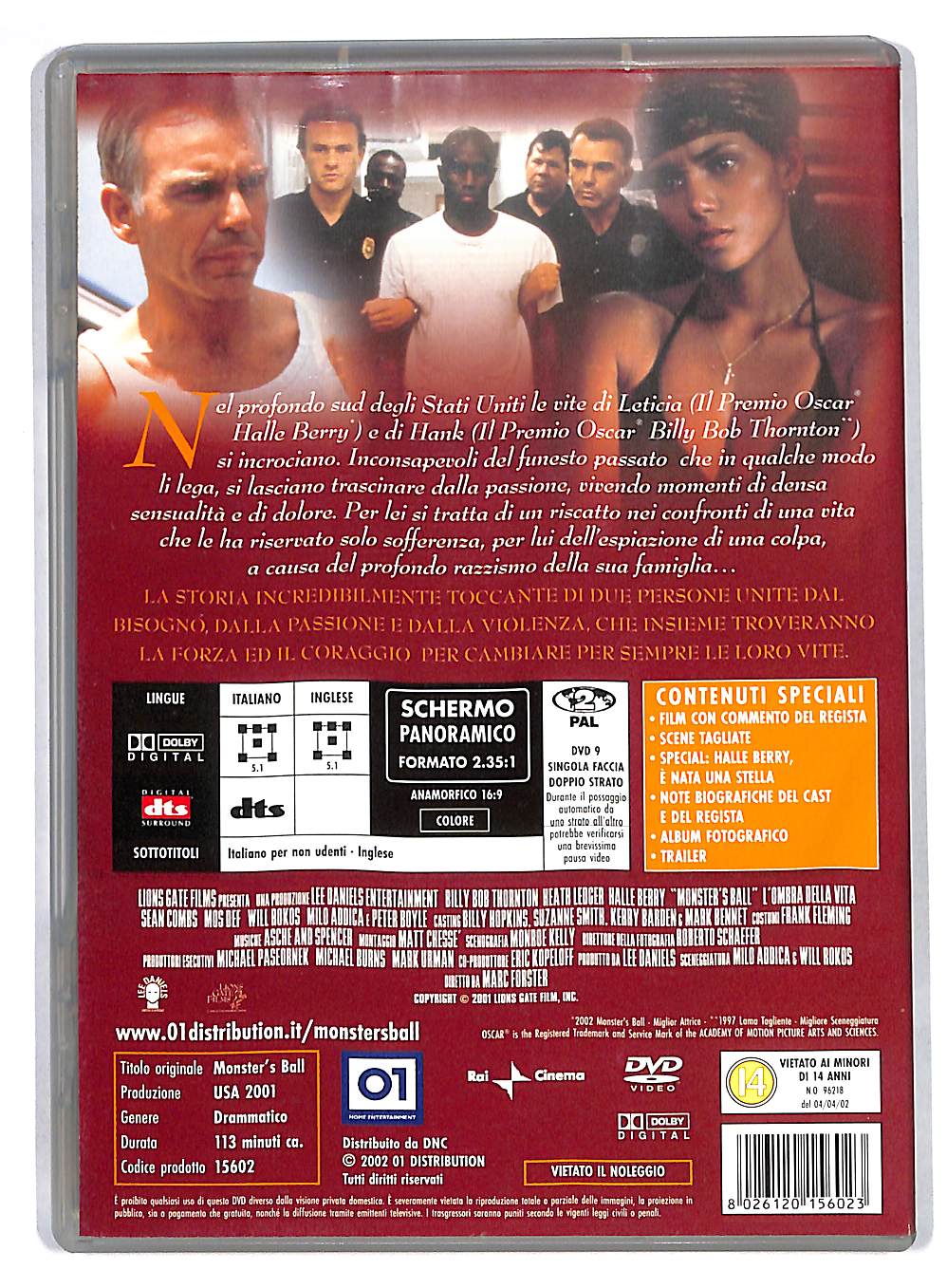 EBOND Monster's Ball DVD DB565944