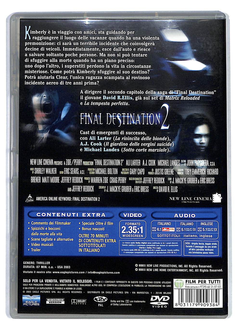 EBOND Final destination 2 DVD DB566129