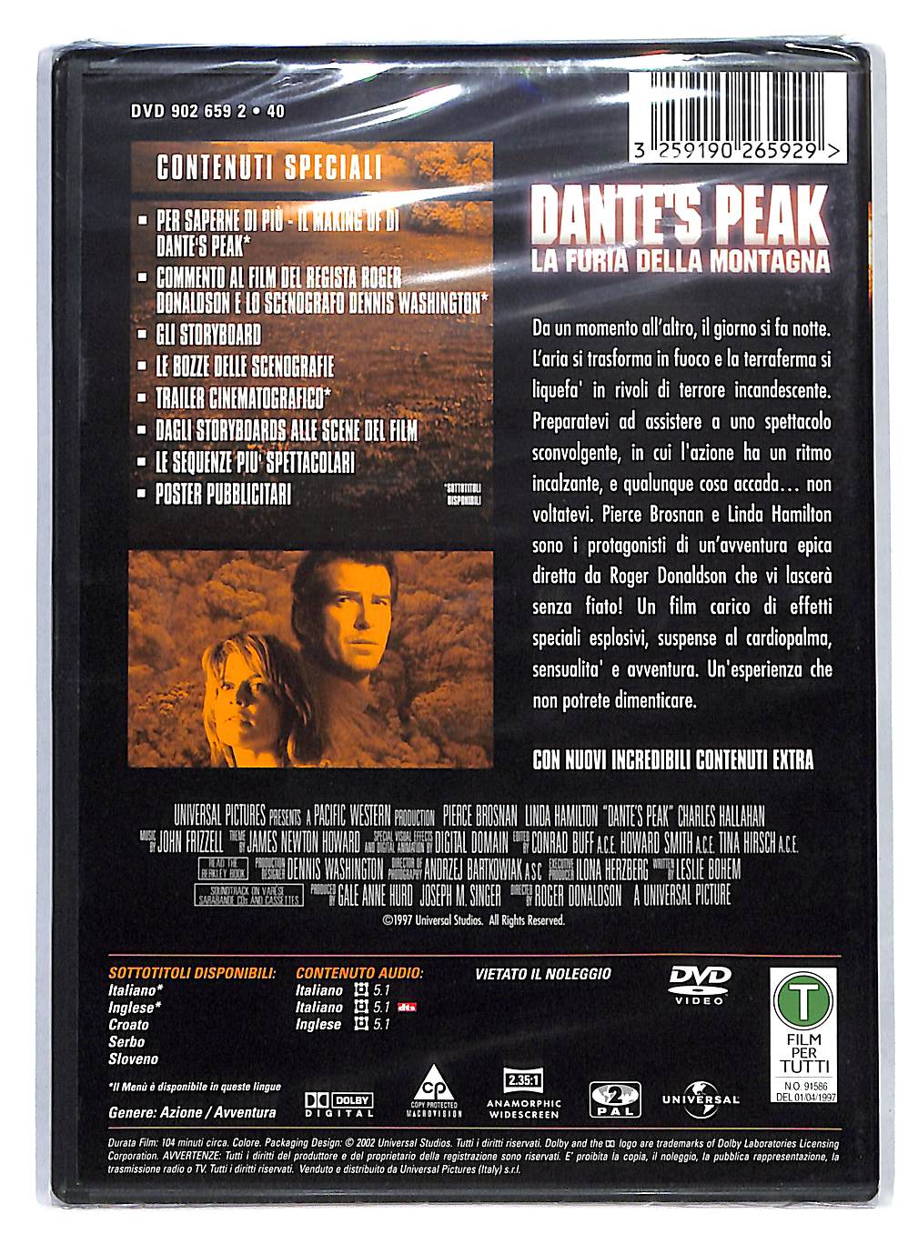 EBOND Dante's Peak - la furia della montagna DVD DB566154