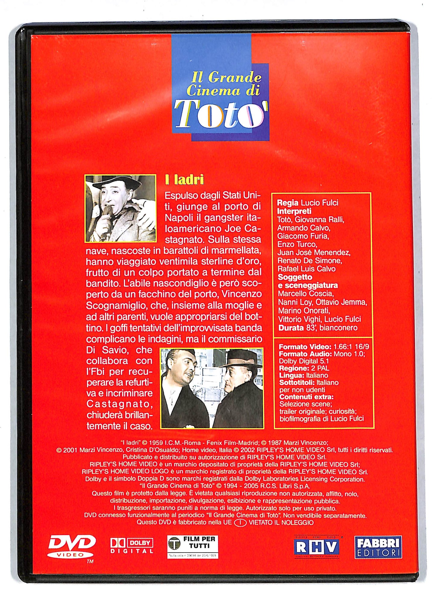 EBOND I ladri EDITORIALE DVD DB566343