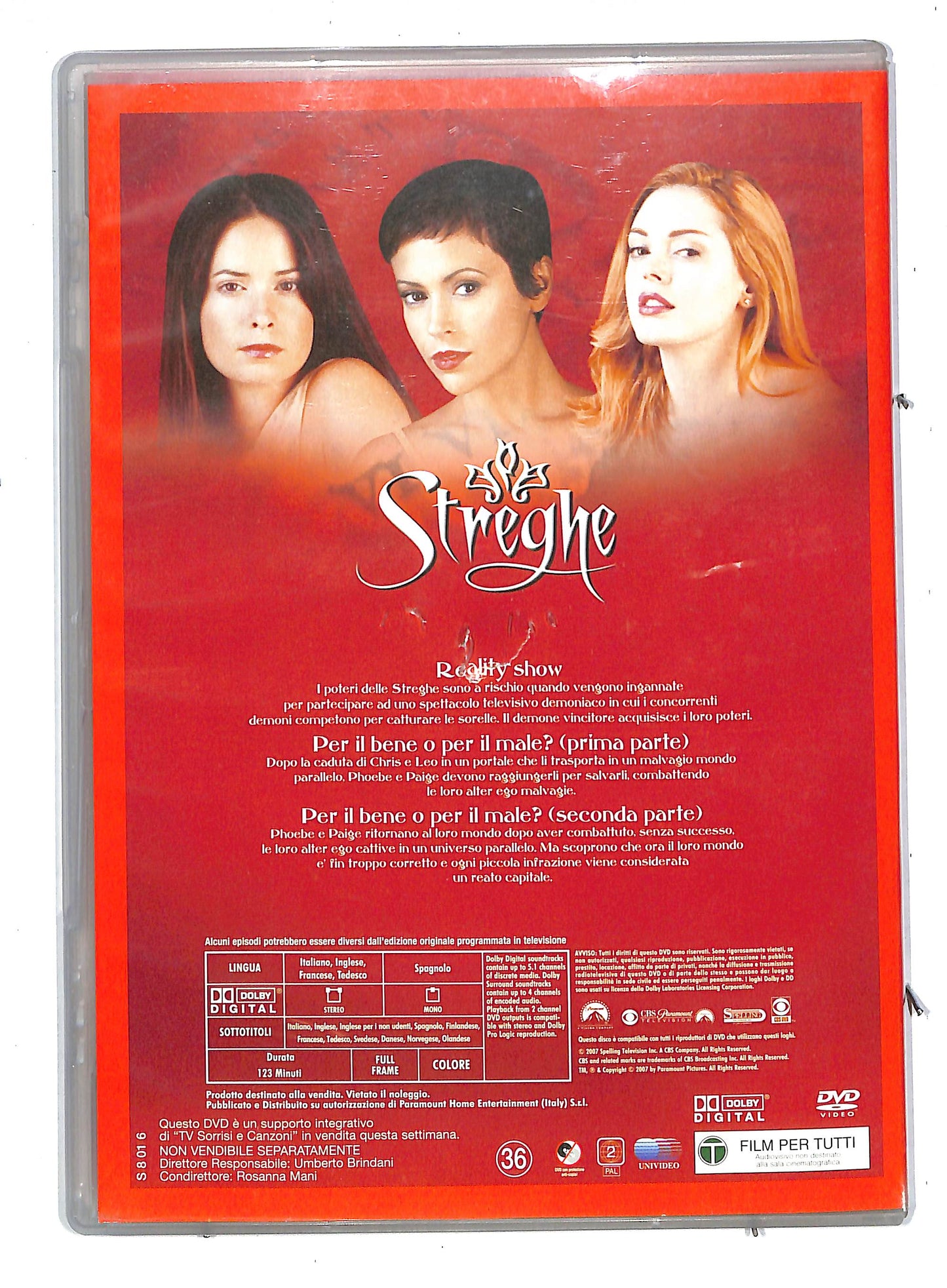 EBOND Streghe stagione 6 disco 6 EDITORIALE DVD DB566364