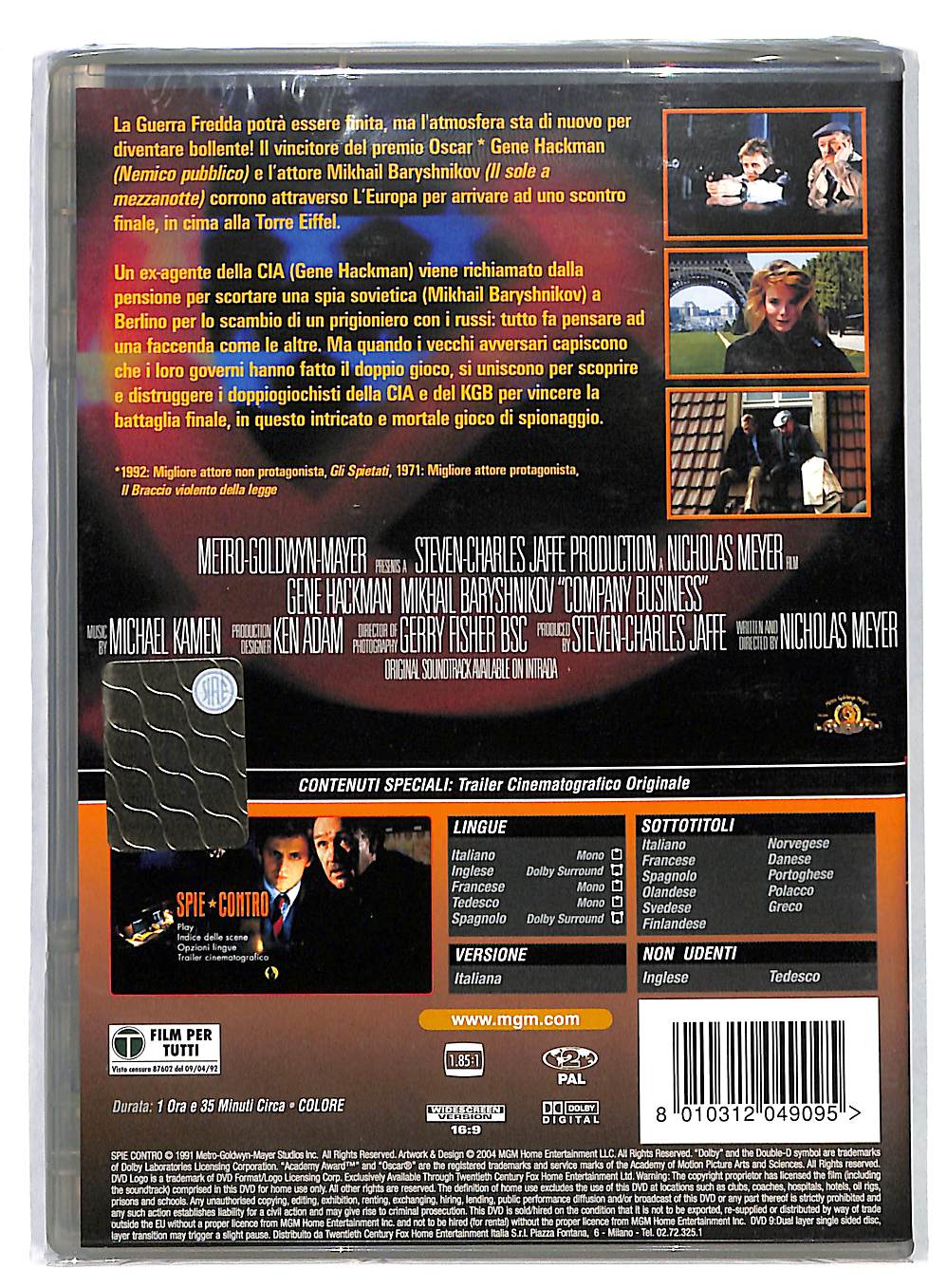 EBOND Spie Contro DVD DB566612