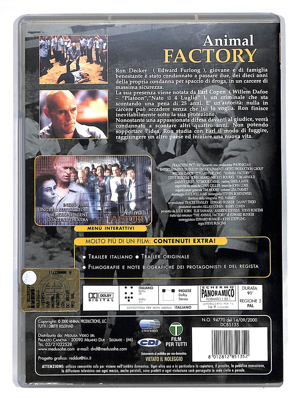 EBOND Animal Factory DVD DB566812