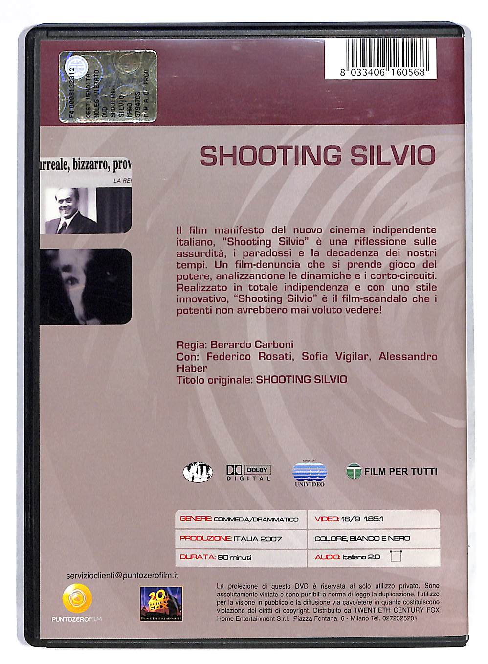 EBOND Shooting Silvio DVD DB566816