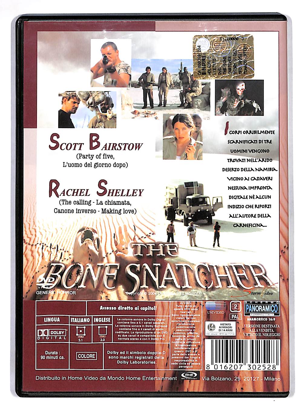 EBOND The bone snatcher Cacciatore di ossa DVD DB566847