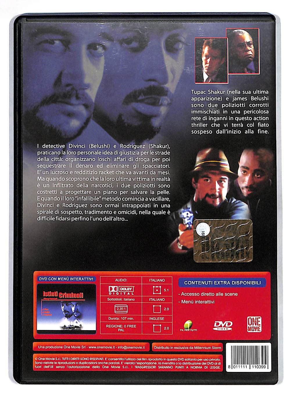 EBOND Istinti Criminali DVD DB567117