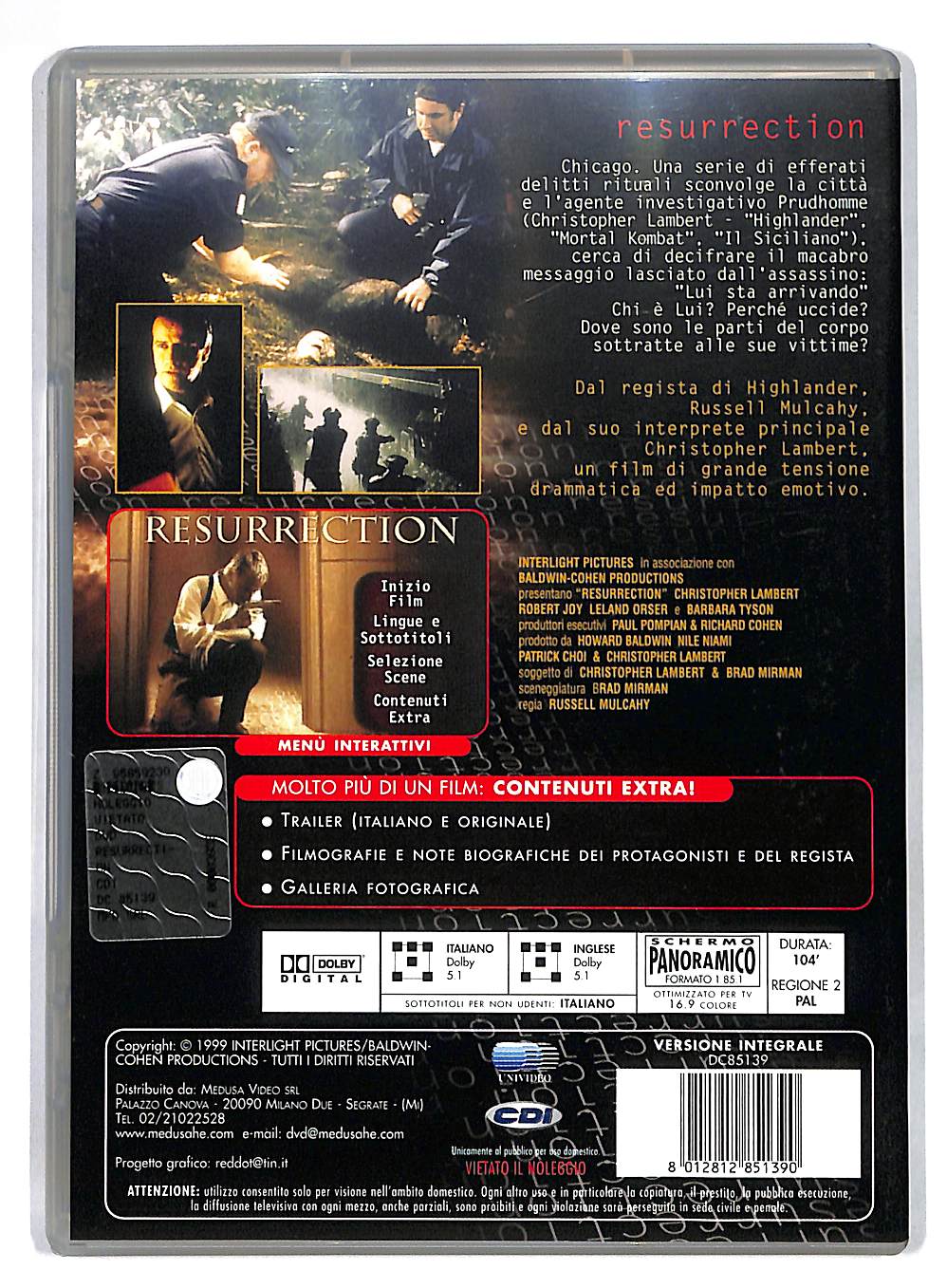 EBOND Resurrection DVD DB567135