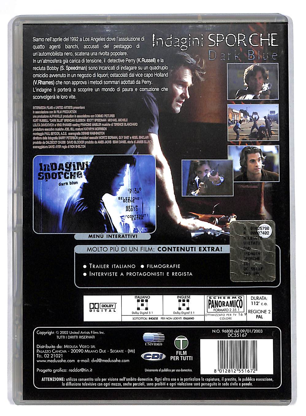 EBOND Indagini sporche - Dark blue DVD DB567140