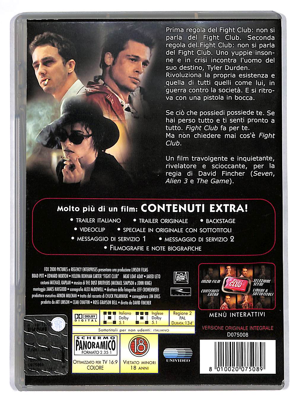 EBOND Fight Club DVD DB567162