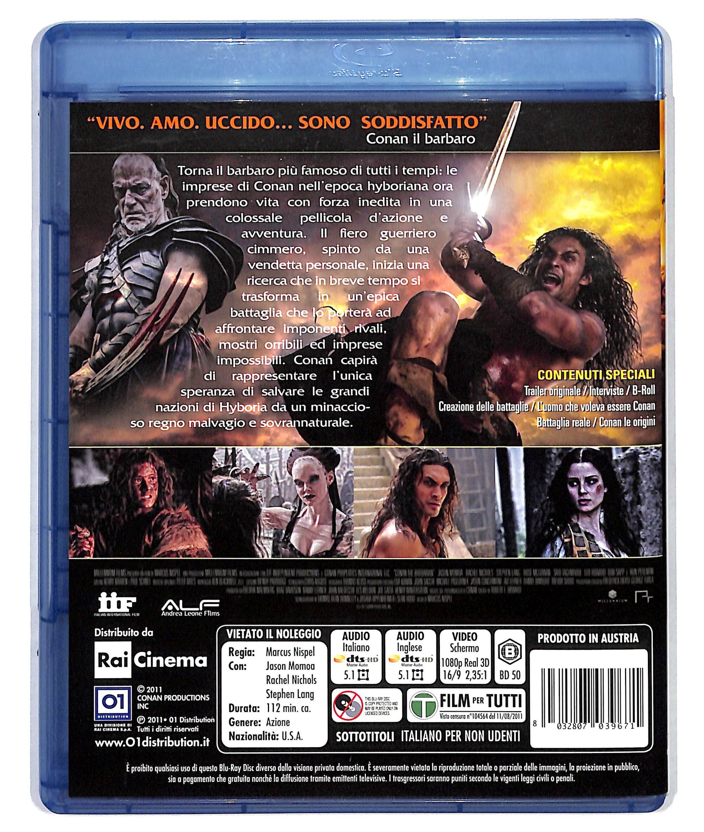 EBOND Conan The Barbarian (3d BLURAY) BLURAY DB567349