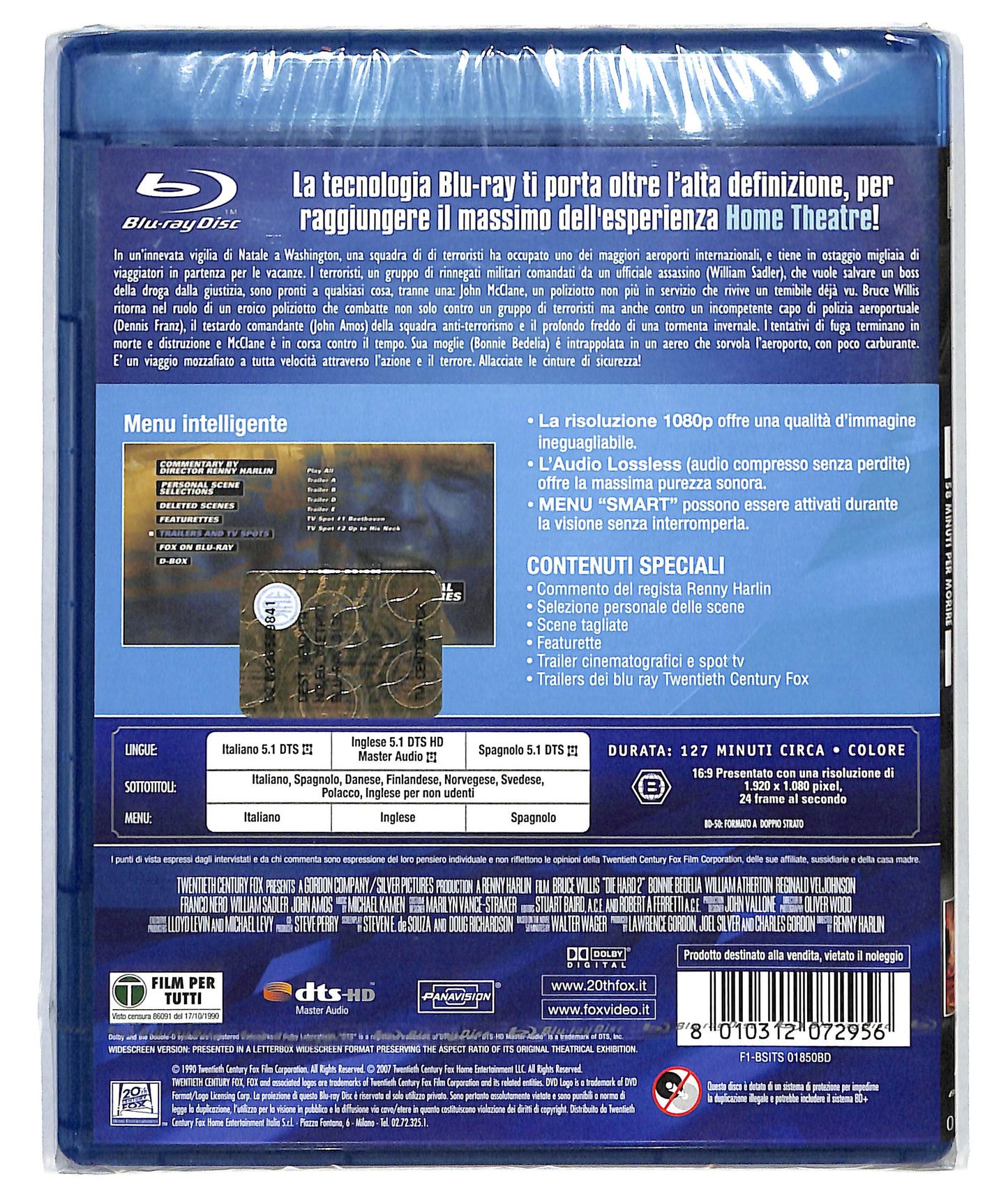 EBOND Die Hard 2 - 58 Minuti Per Morire BLURAY DB567358