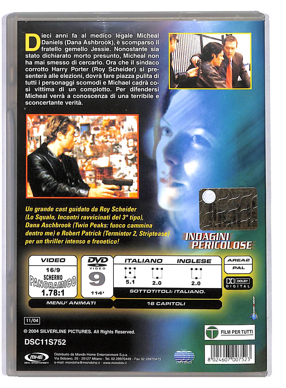 EBOND Indagini Pericolose DVD DB567620