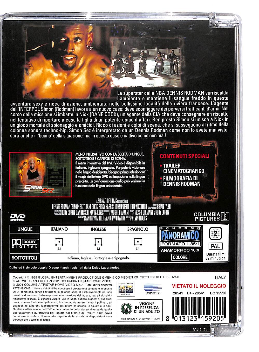 EBOND Super Agente Simon SJB DVD DB567624