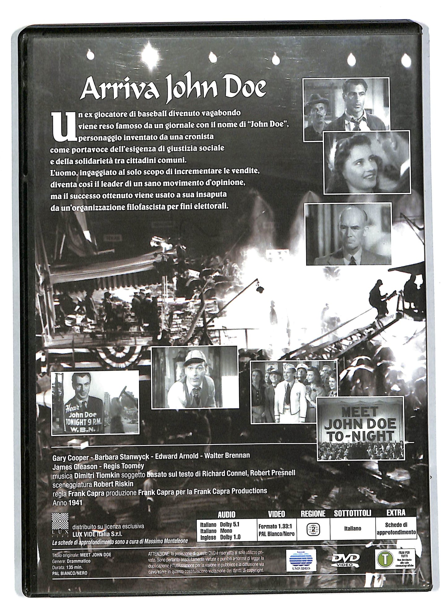 EBOND Arriva John Doe EDITORIALE DVD DB567906