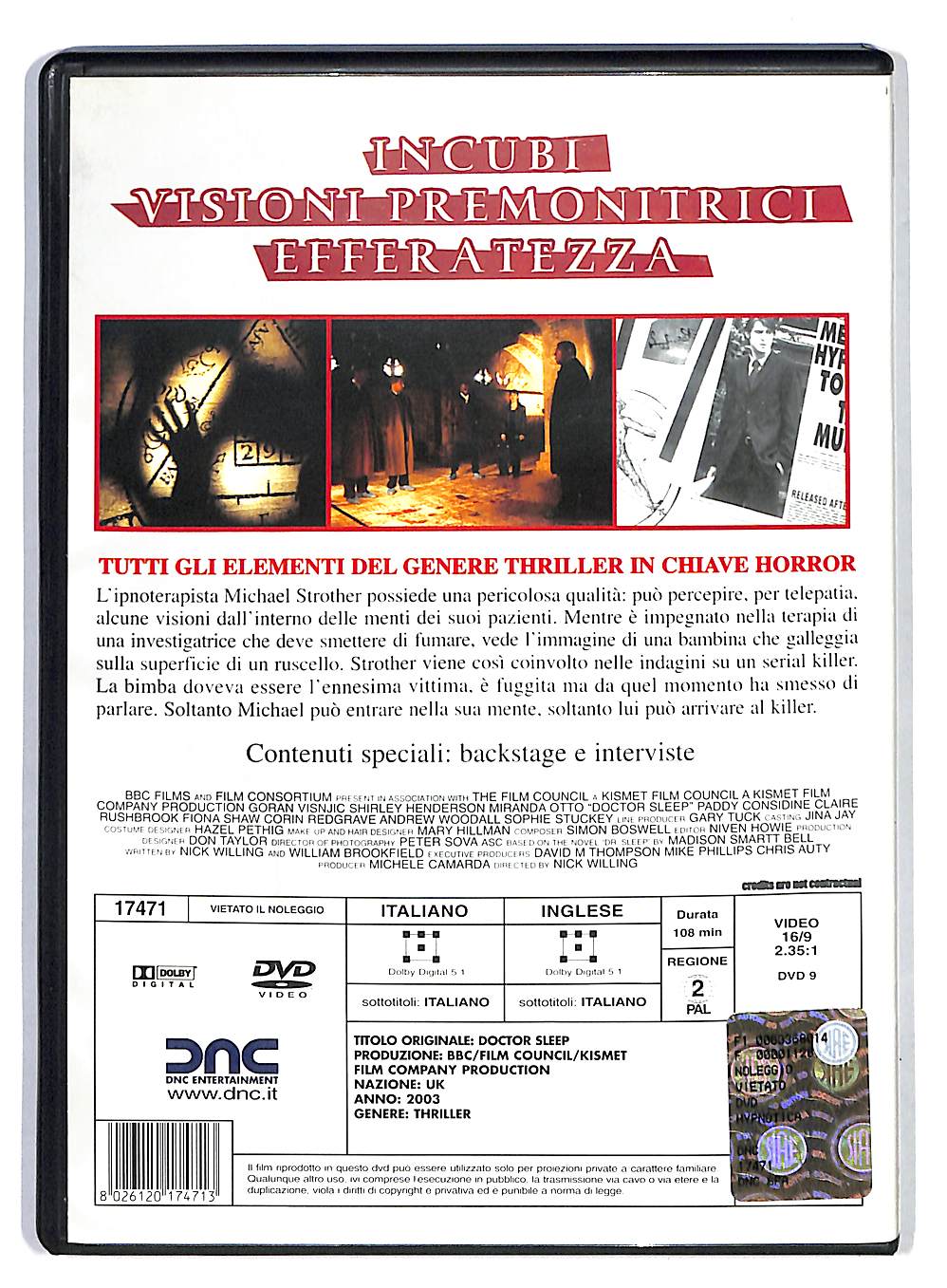 EBOND Hypnotica DVD DB568112