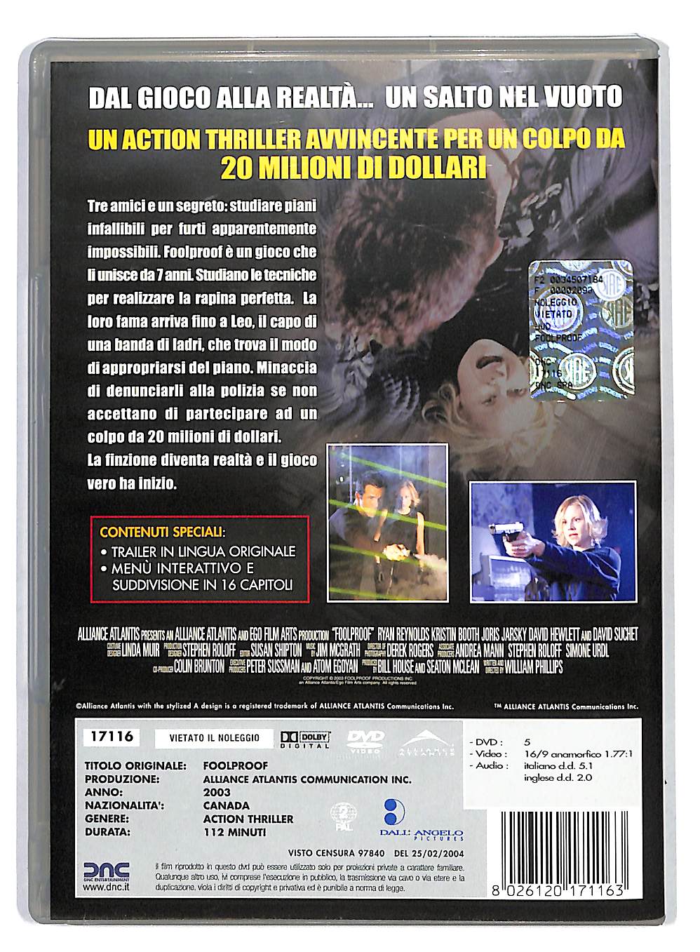 EBOND Foolproof DVD DB568118