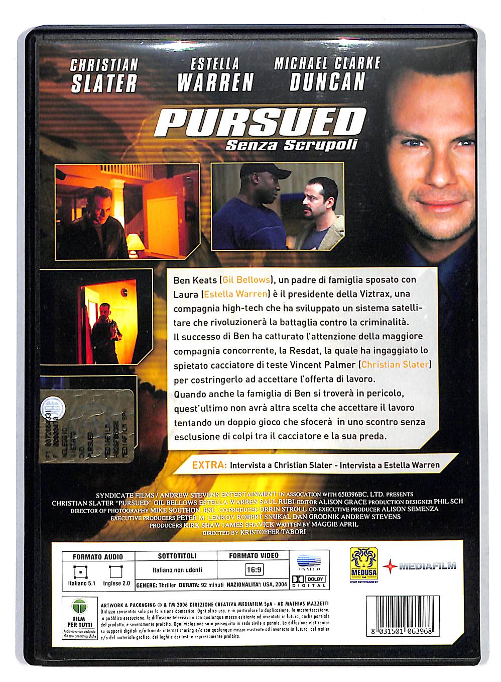 EBOND Pursued - Senza scrupoli DVD DB568149