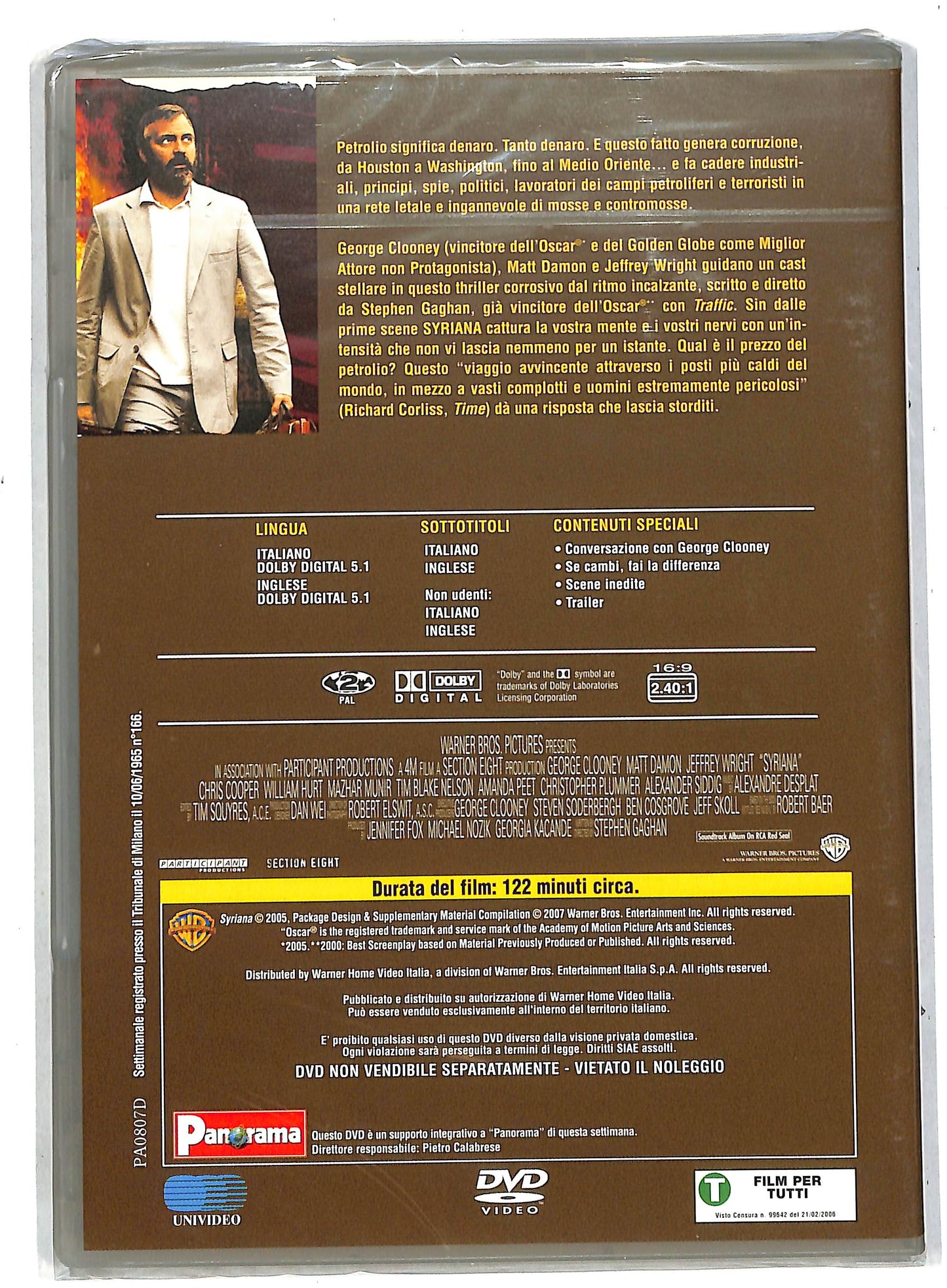 EBOND Syriana EDITORIALE DVD DB568659