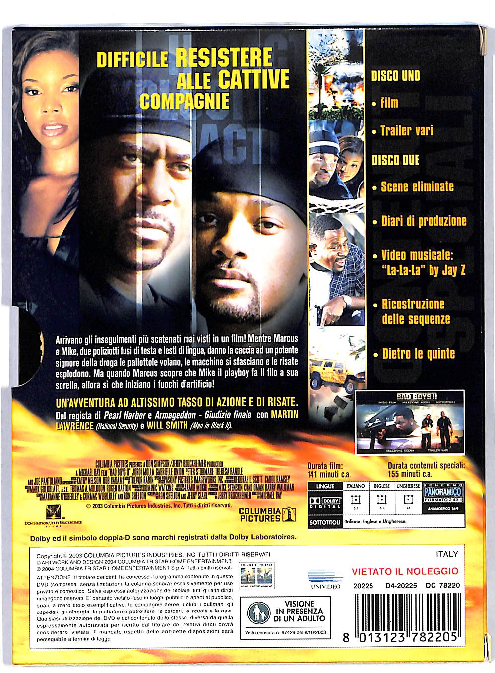 EBOND Bad Boys II DIGIPACK DVD DB568901