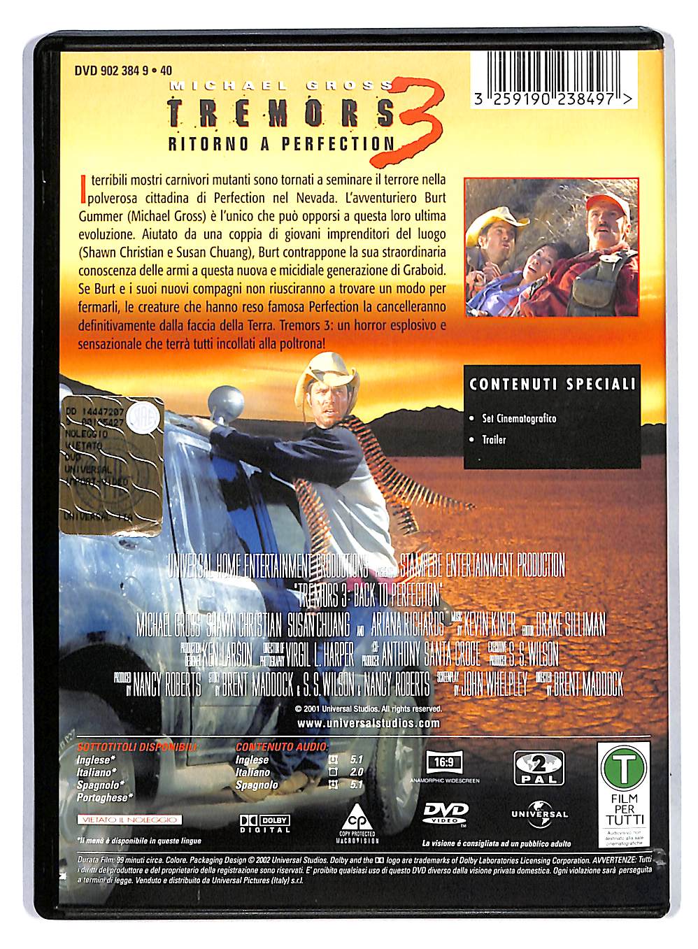 EBOND Tremors 3 Ritorno a perfection DVD DB568934