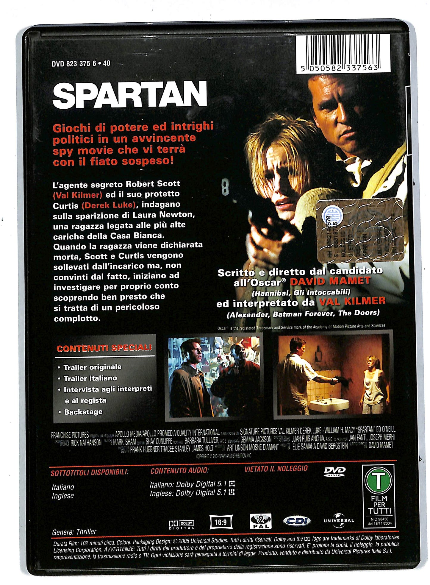 EBOND Spartan DVD DB569127