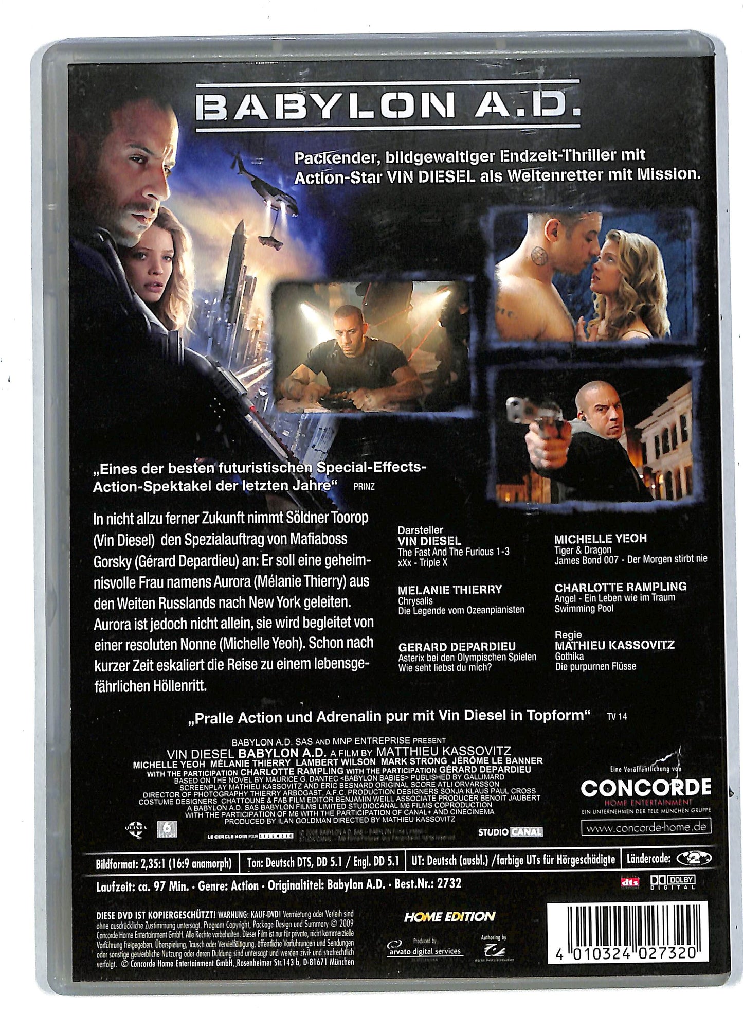 EBOND Babylon A.D. - Uncut NO ITA DVD DB569128