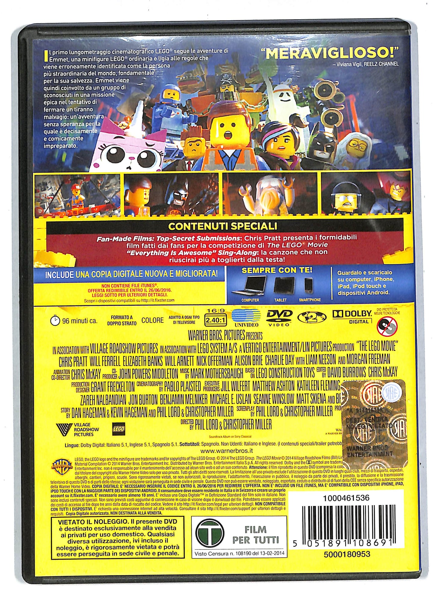 EBOND The lego movie DVD DB569143