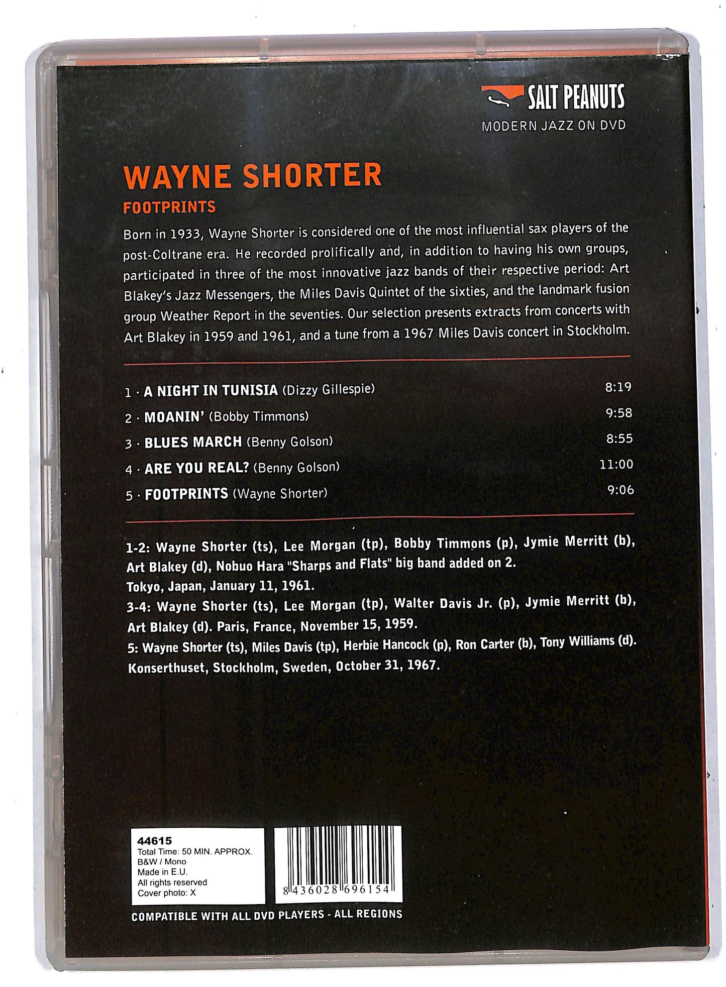EBOND Shorter Wayne - Footprints DVD DB569154