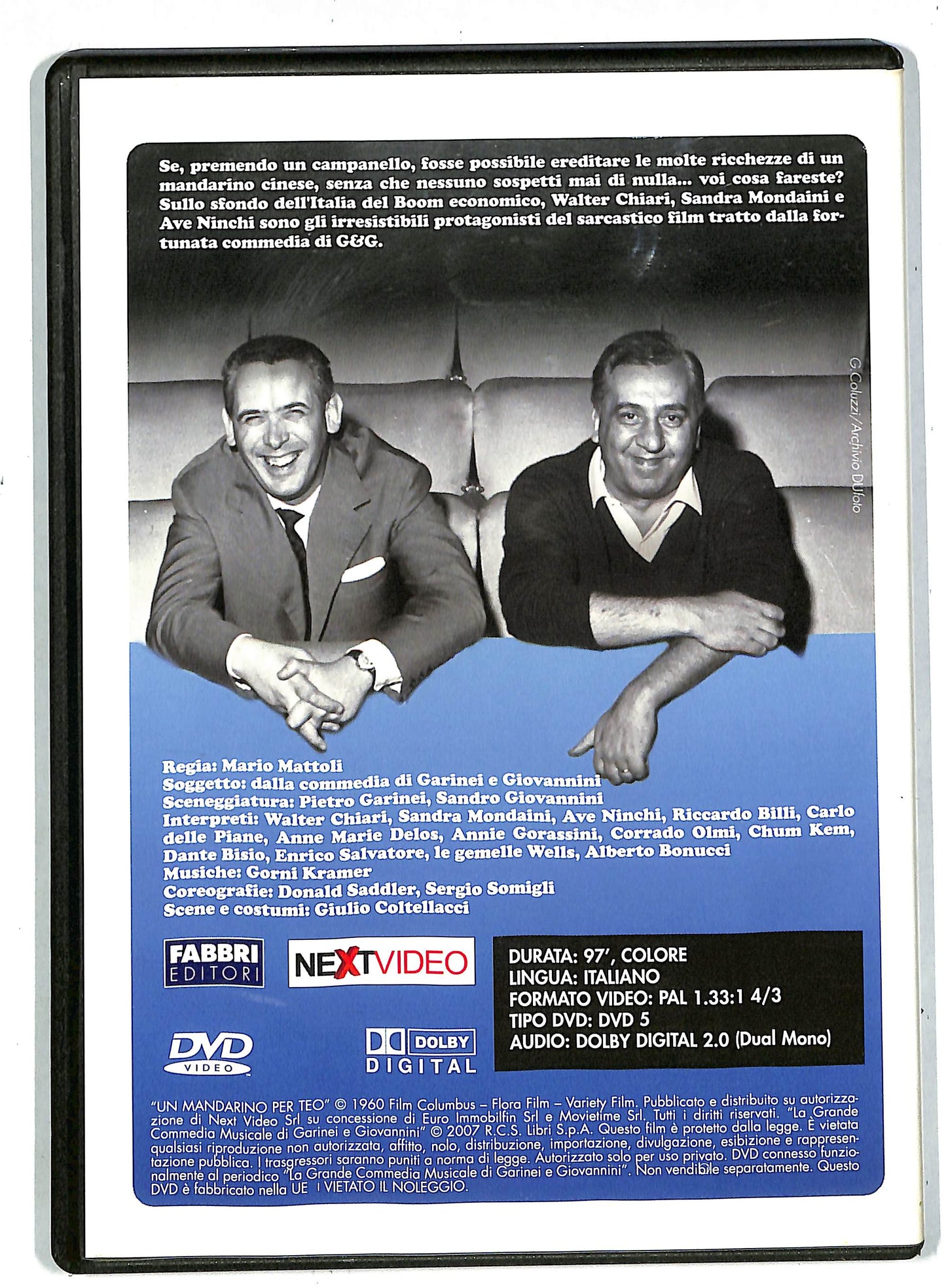 EBOND Un mandarino per teo EDITORIALE DVD DB569159